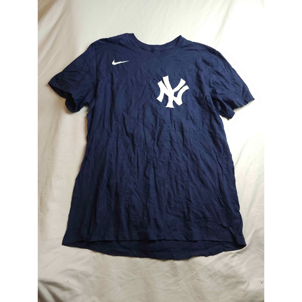 Nike New York Yankees DJ LeMahieu 26 T Shirt Mens Large Navy Blue MLB‎ Baseball